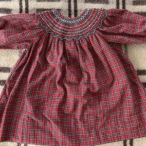 Strasburg Holiday Dress - embroidered, size 6 months